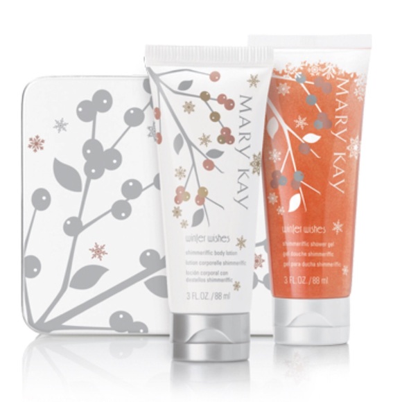 NWB Mary Kay Winter Wishes limited edition holiday body lotion and shower gel - Picture 3 of 5